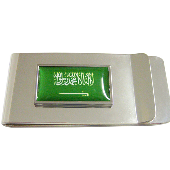 Saudi arabia map flag on hi-res stock photography and images  Thin Bordered Saudi Arabia Flag Money Clip